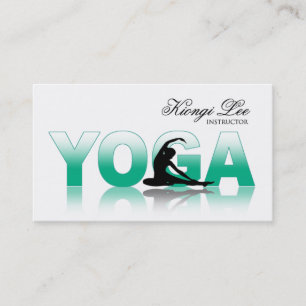 Yoga Reflections, Yoga Instructor, Yoga Class Visitekaartje