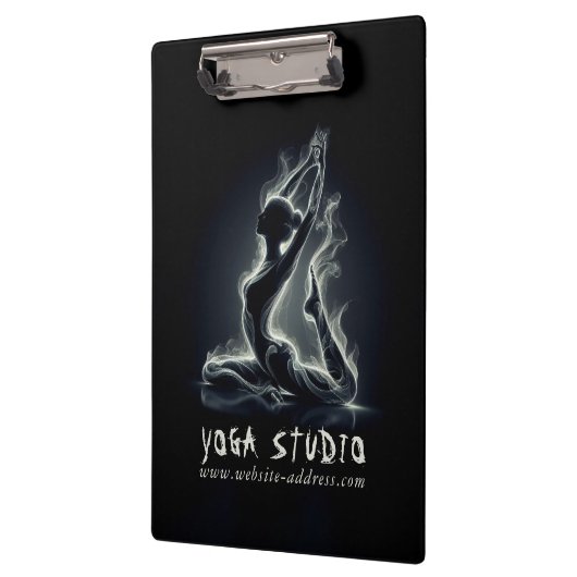 Yoga Reiki Instructeur One-Legged King Pigeon Pose Klembord (Links)