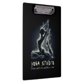 Yoga Reiki Instructeur One-Legged King Pigeon Pose Klembord (Rechts)