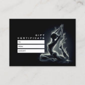 Yoga Reiki Instructeur One-Legged King Pigeon Pose Kortingskaartje (Voorkant)