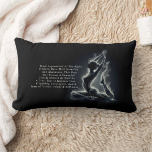 Yoga Reiki Instructeur One-Legged King Pigeon Pose Kussen