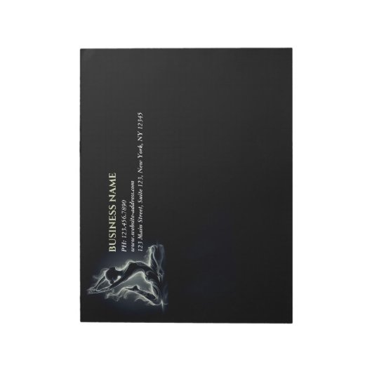 Yoga Reiki Instructeur One-Legged King Pigeon Pose Notitieblok (Gedraaid)