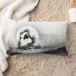 Yoga Reiki One-Legged King Pigeon Pose Waterverf Kussen