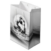 Yoga Reiki One-Legged King Pigeon Pose Waterverf Medium Cadeauzakje (Achterkant Gekanteld)