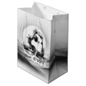 Yoga Reiki One-Legged King Pigeon Pose Waterverf Medium Cadeauzakje (Voorkant Gekanteld)