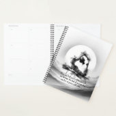 Yoga Reiki One-Legged King Pigeon Pose Waterverf Planner (Display)