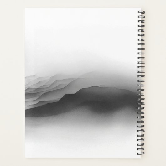 Yoga Reiki One-Legged King Pigeon Pose Waterverf Planner (Achterkant)