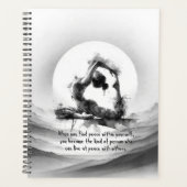 Yoga Reiki One-Legged King Pigeon Pose Waterverf Planner (Voorkant)