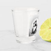 Yoga Reiki One-Legged King Pigeon Pose Waterverf Shot Glas (Links)