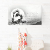 Yoga Reiki One-Legged King Pigeon Pose Waterverf Spandoek (Insitu)