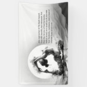 Yoga Reiki One-Legged King Pigeon Pose Waterverf Spandoek (Verticaal)