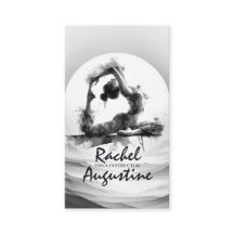 Yoga Reiki One-Legged King Pigeon Pose Waterverf