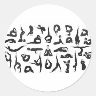 Yoga Ronde Sticker