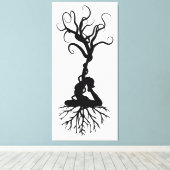 Yoga Roots Canvas Afdruk (Insitu (Houten vloer))
