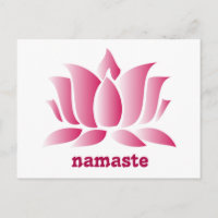 yoga roze lotus namaste
