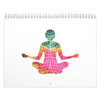 Yoga Sacred Geometry Meditation Symbol Gift Idee Kalender