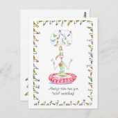 Yoga Shoes briefkaarten (Voorkant / Achterkant)