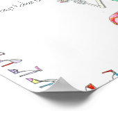 Yoga Shoes Vanity Poster (Hoek)