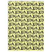 Yoga Silhouettes Klembord (Achterkant)