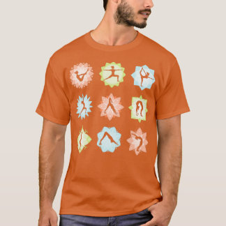 Yoga siluets 1 t-shirt