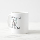 Yoga Sloth Mug pour la méditation (Devant gauche)