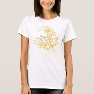 Yoga Speak: Gele kracht Chakra T-shirt