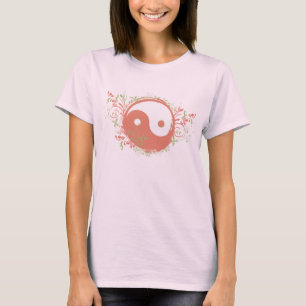 Yoga Speak:  Yin-Yang-symbool T-shirt