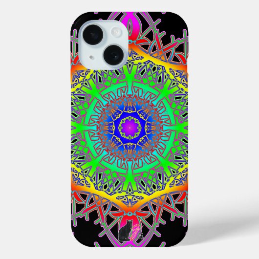 Yoga Spectra Glyph Hoesje-Mate iPhone Case (Achterkant)