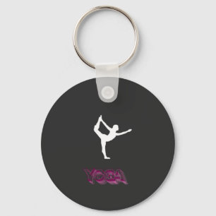 Yoga sporten 1 sleutelhanger