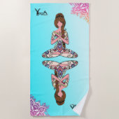 Yoga - Strandhanddoek Strandlaken (Voorkant)