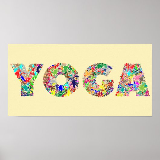 YOGA STUDIO-art — Betaalbaar Poster (Voorkant)