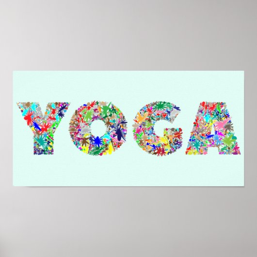 YOGA STUDIO Art Piece Poster abordable (Devant)