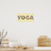YOGA STUDIO Art Piece Poster abordable (Cuisine)