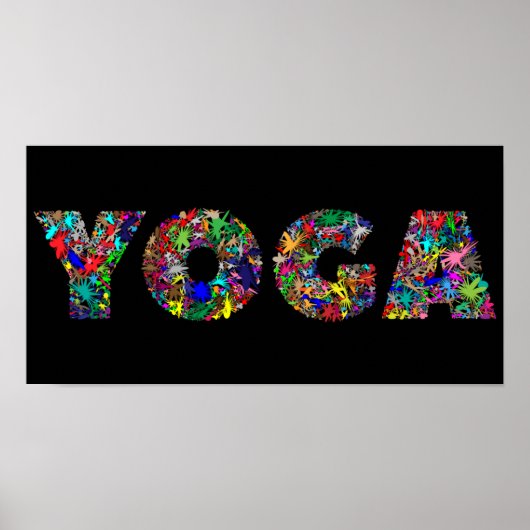 YOGA STUDIO Art Piece Poster abordable (Devant)