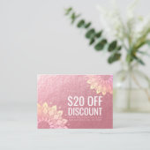 YOGA Studio Coupon rabais Loyalty Gold Mandala (Debout devant)