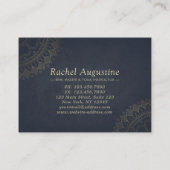 YOGA Studio Korting Coupon Loyalty Gold Mandala (Achterkant)