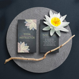 YOGA Studio Meditation Instructeur Colorful Mandal Visitekaartje