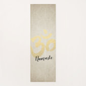 Yoga Studio Meditation Instructor Gold Symbol Yogamat (Voorkant)