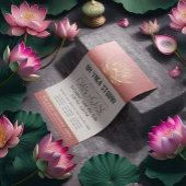 YOGA Studio Meditation Instructor Open House Lotus Flyer