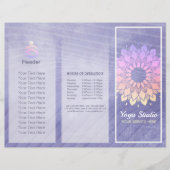 Yoga Studio Tri-Fold Brochure Mandala (Devant)