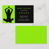 Yoga Studio Visitekaartje (Voorkant / Achterkant)