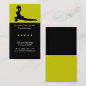 Yoga Studio Visitekaartje (Voorkant / Achterkant)