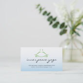 Yoga Studio-Visitekaartje Visitekaartje (Staand voorkant)