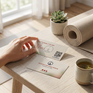 Yoga Studio Zakelijk   Classic House Visitekaartje