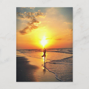 Yoga Sunrise Briefkaart