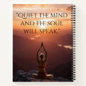 Yoga Sunrise Journal / Carnet (Dos)