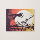 Yoga Sunset Love Legpuzzel (Horizontaal)