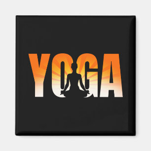 Yoga Sunshine Magneet