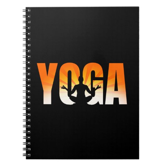 Yoga Sunshine Notitieboek (Voorkant)
