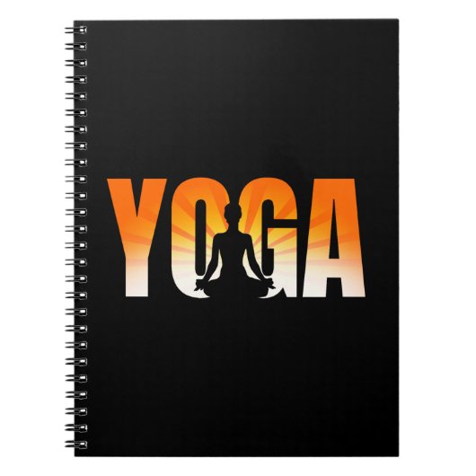 Yoga Sunshine Notitieboek (Voorkant)